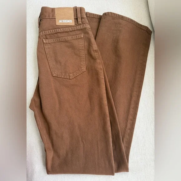 Jacquemus Le Haut De Nimes Denim Straight Jeans - Picture 6 of 7